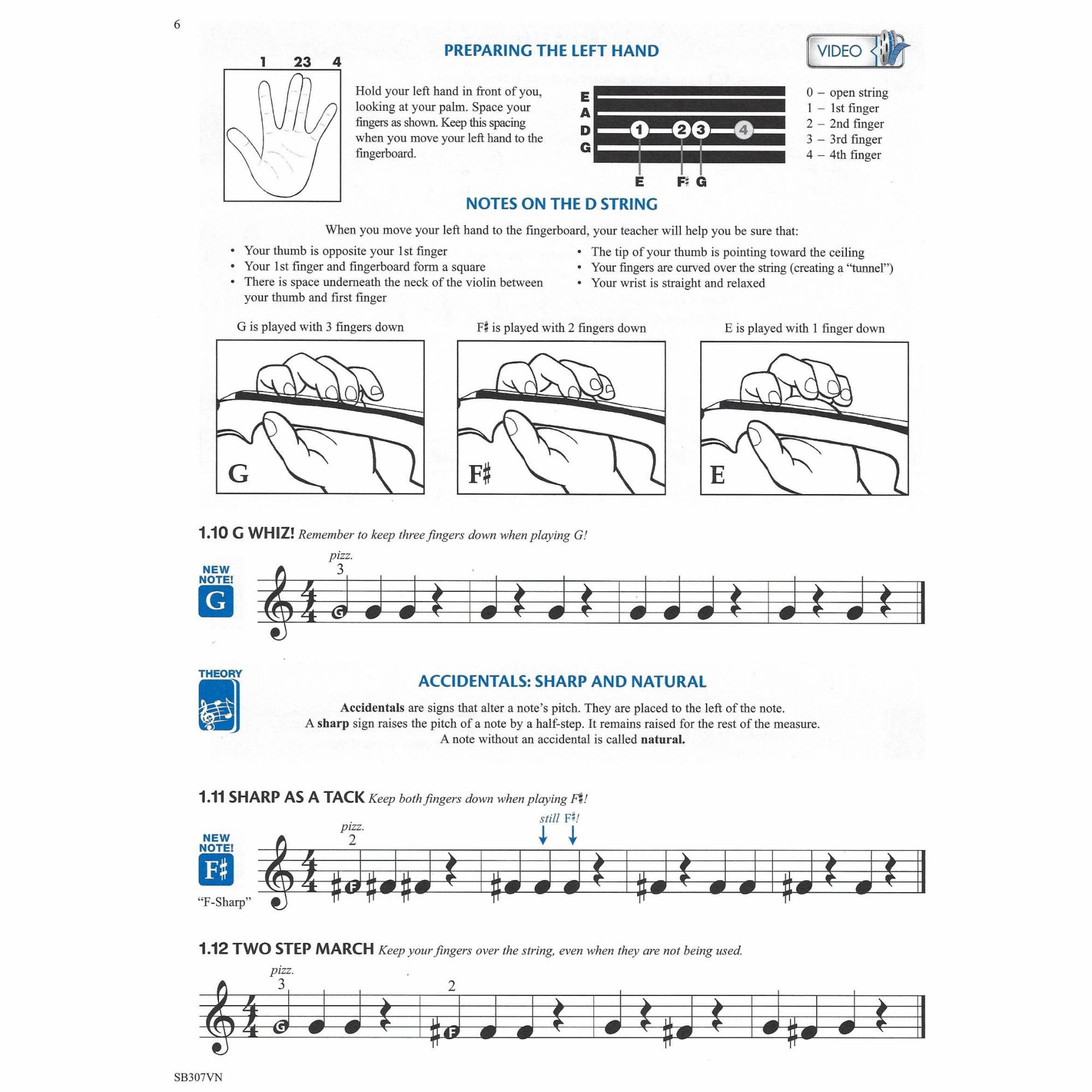 Sample: Violin (Pg. 5)