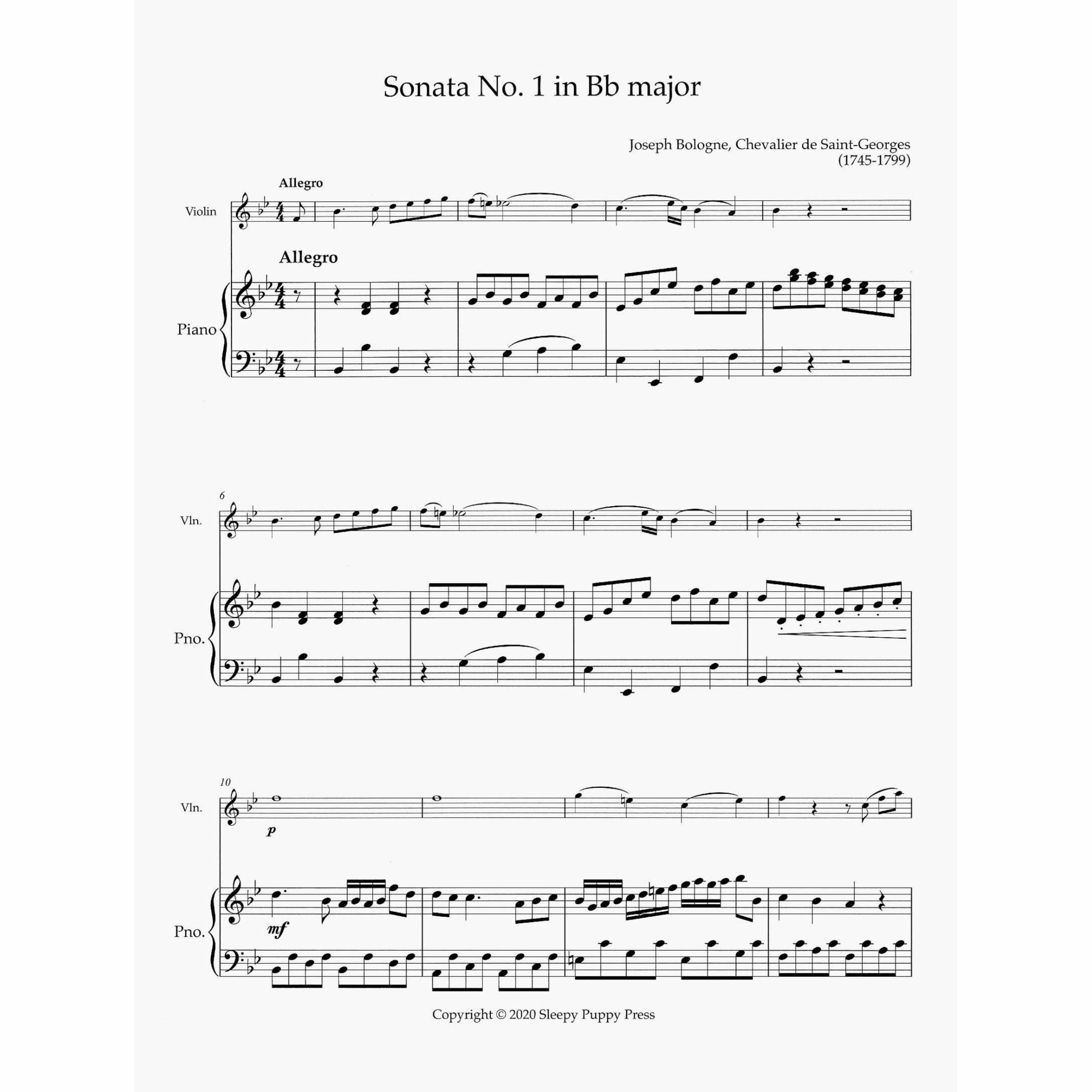 Sample: Piano (Pg. 1)