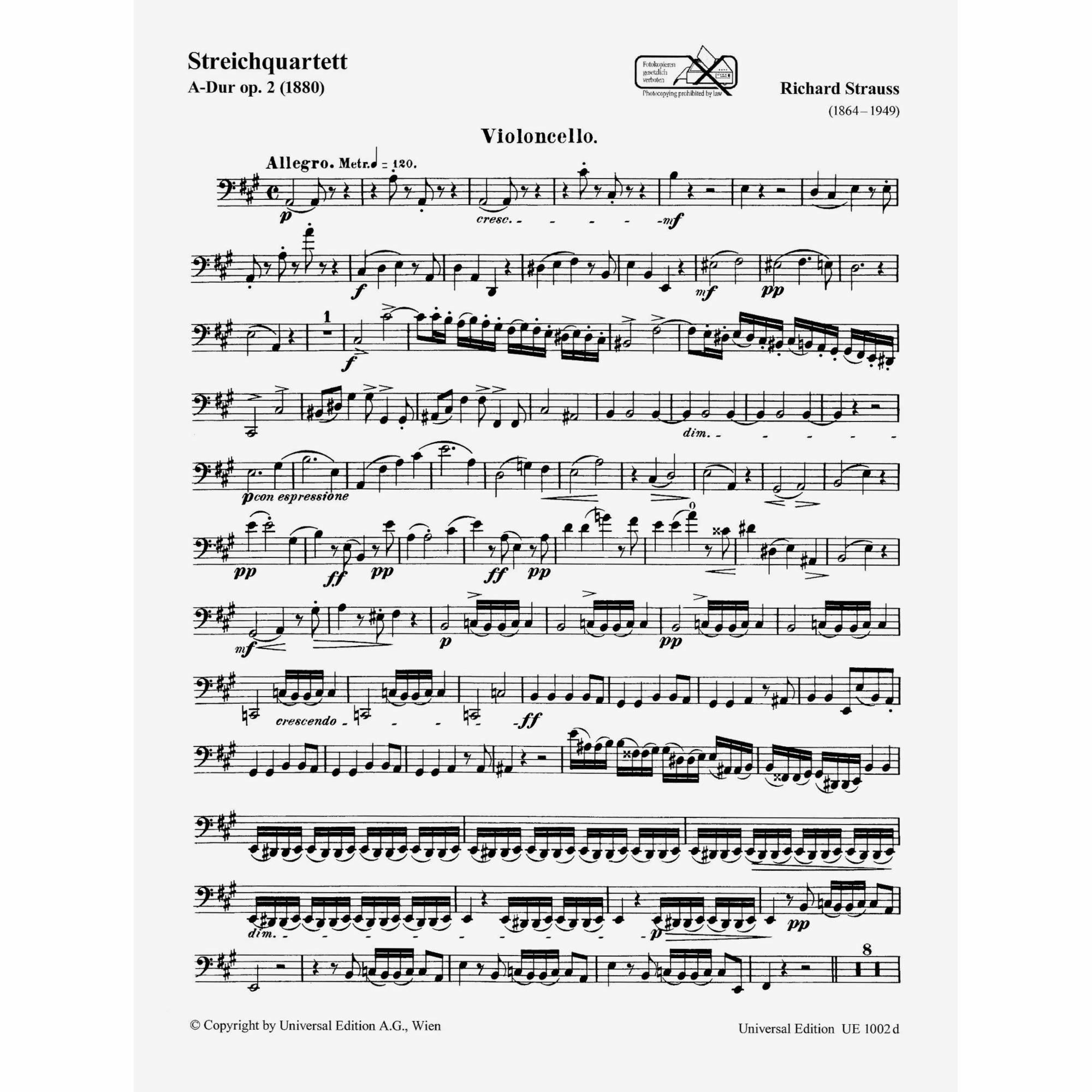 Sample: Cello (Pg. 1)