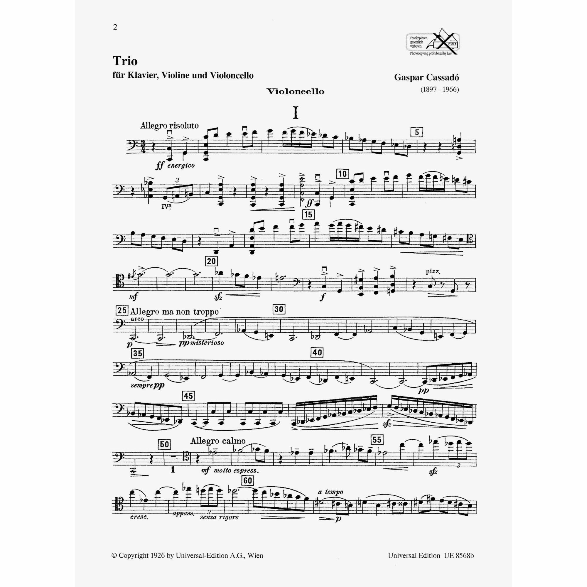 Sample: Cello (Pg. 2)