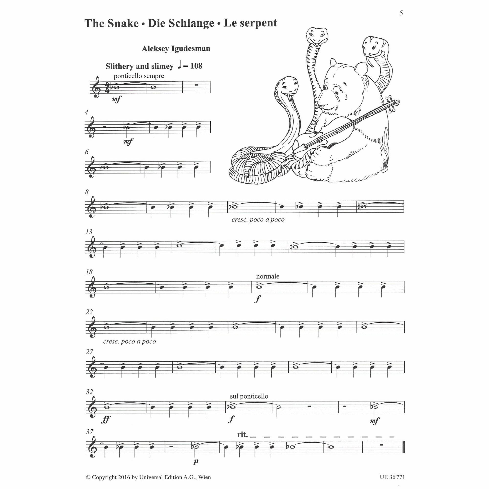 Sample: Vol. 1, Violin (Pg. 5)