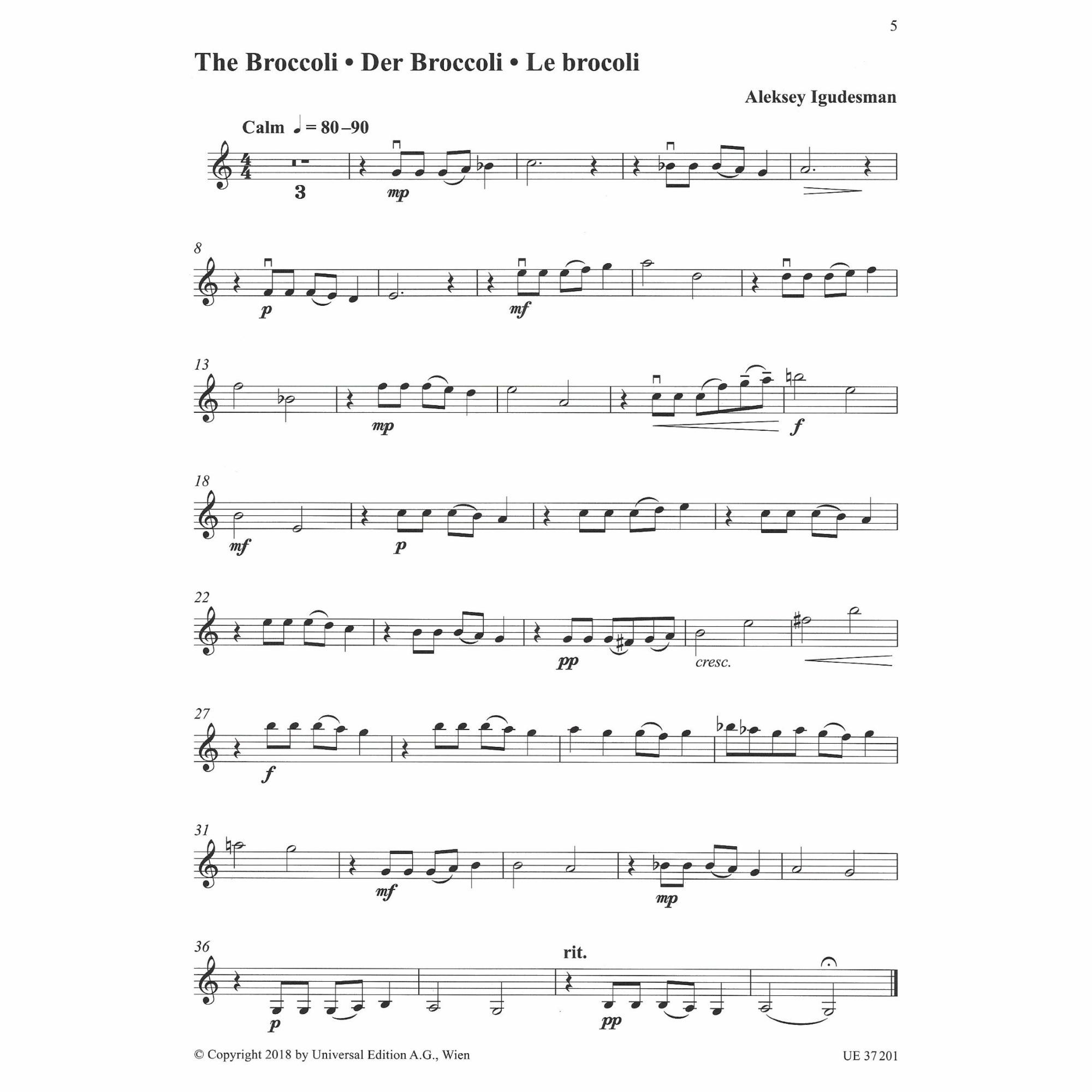 Sample: Vol. 2, Violin (Pg. 5)