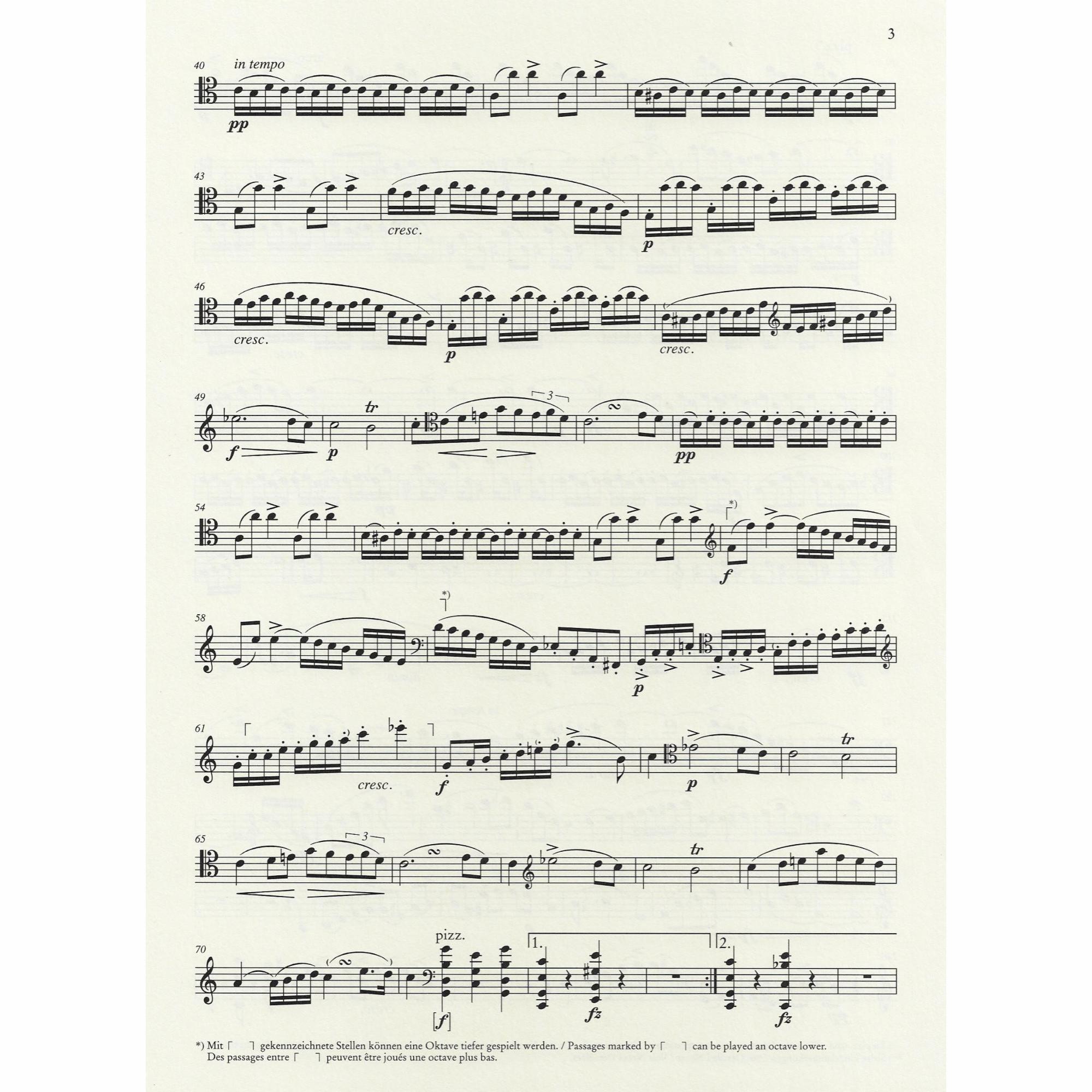 Sample: Cello Part (Pg. 2)