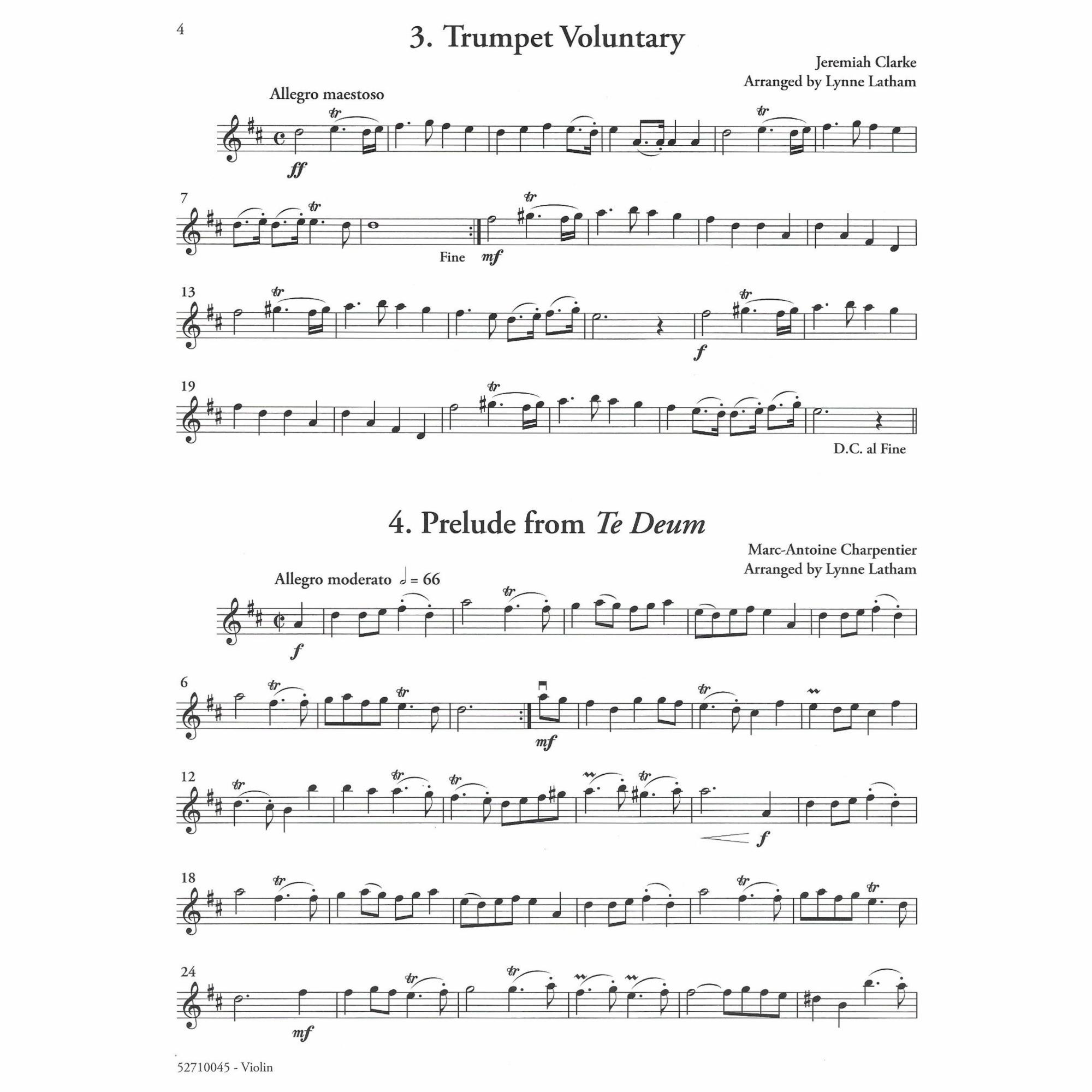 Sample: Violin (Pg. 4)