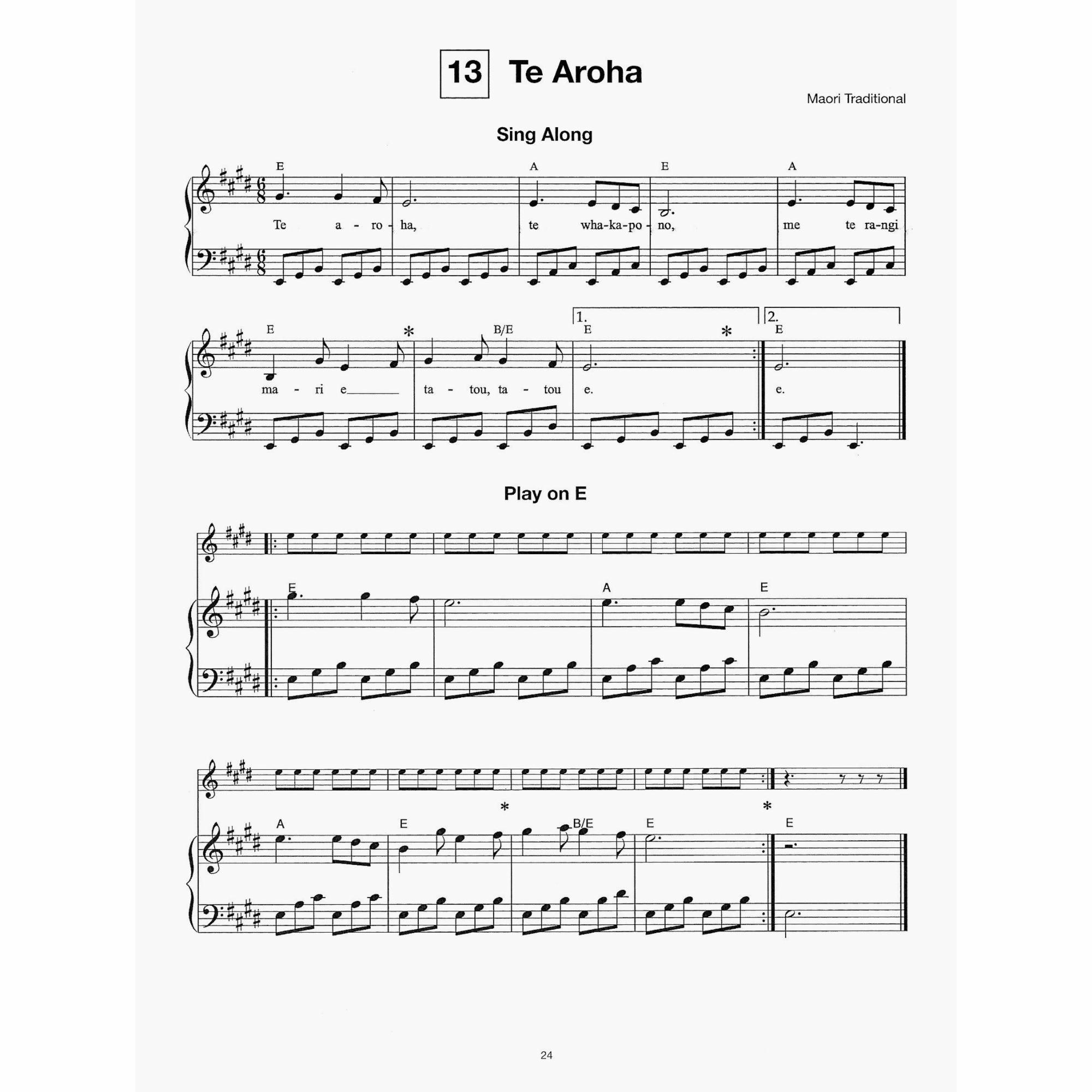 Sample: Piano Accompaniment