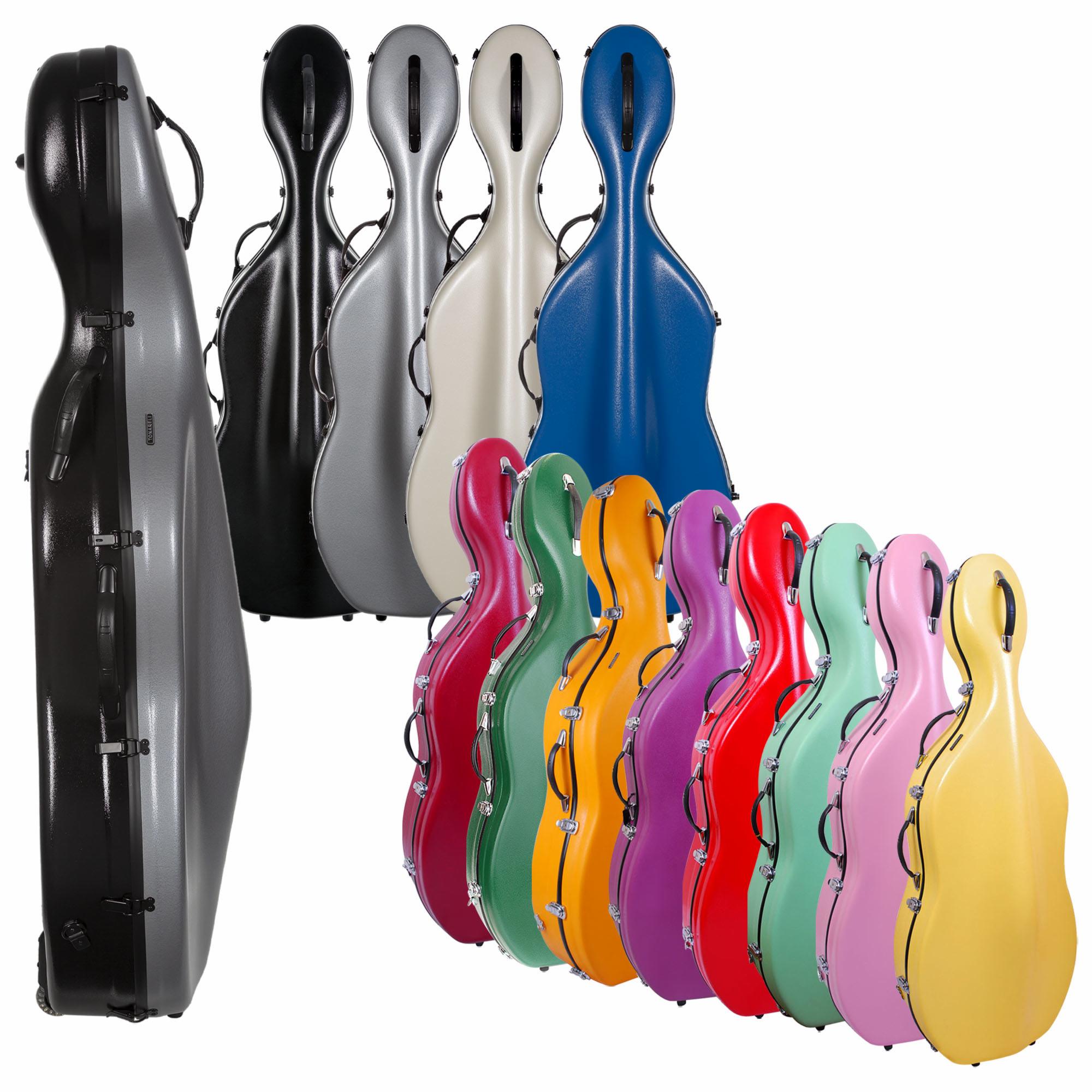 Tonareli Fiberglass Cello Case