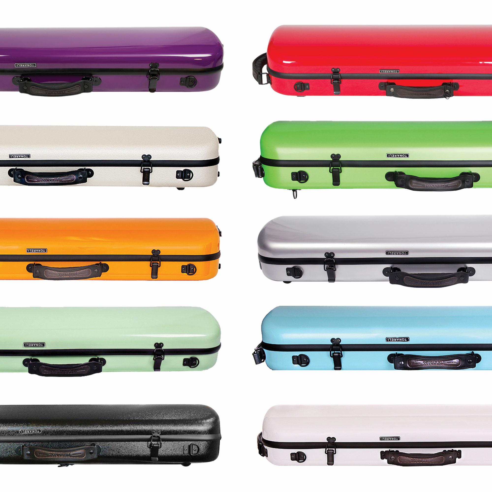 Tonareli Fiberglass Oblong Violin Case