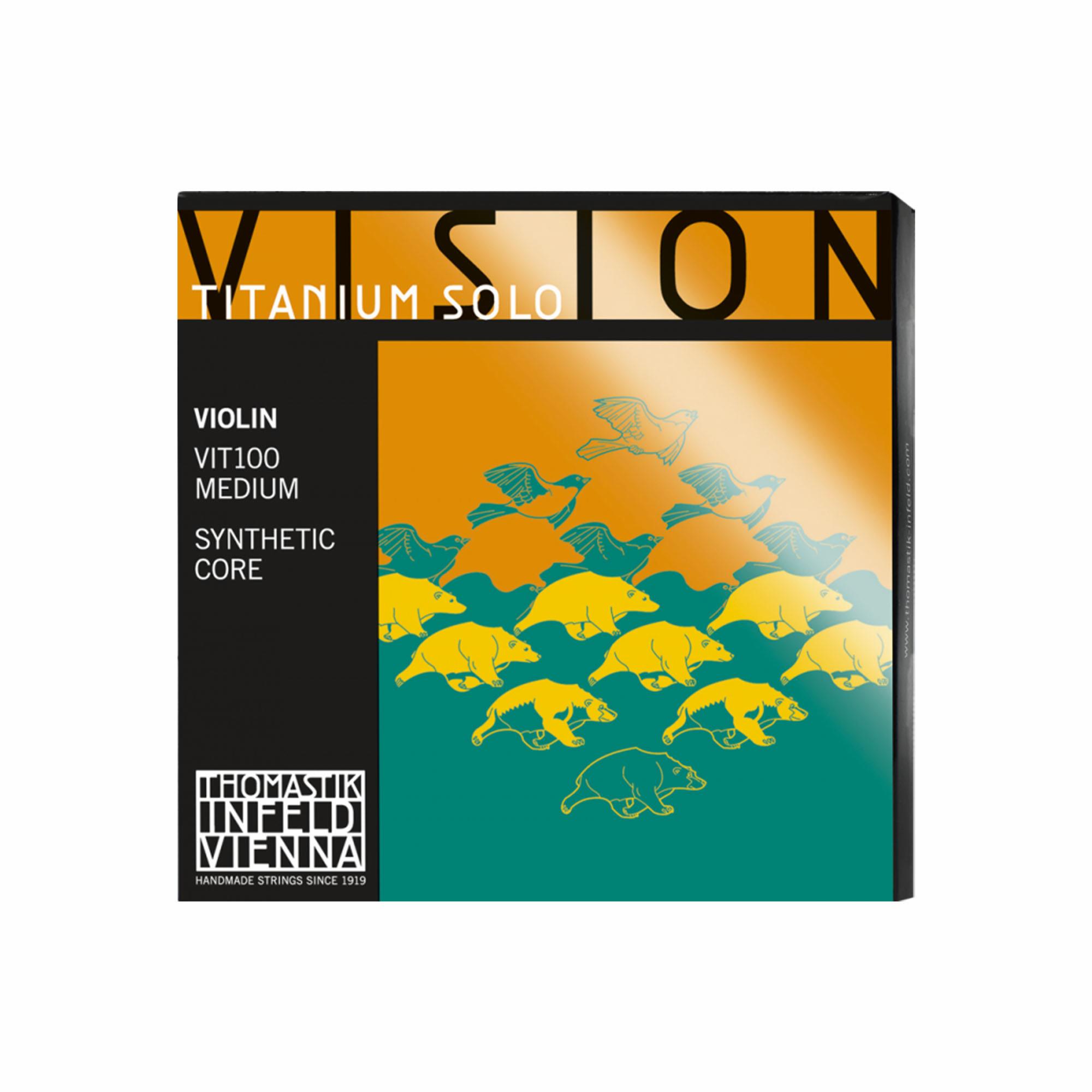 Thomastik Vision Titanium Solo Violin Strings