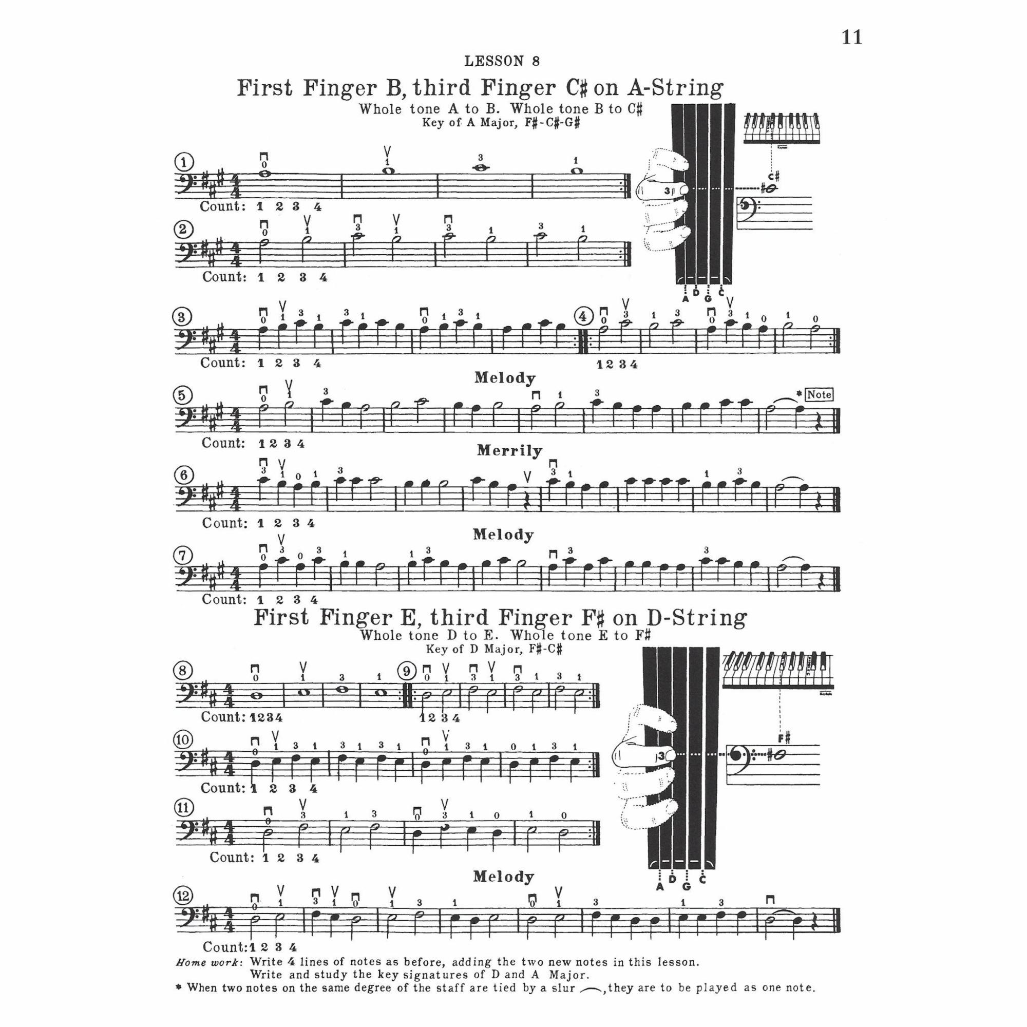 Sample: Cello (Pg. 11)